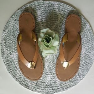 Flat Sandals,  Size 9.5
